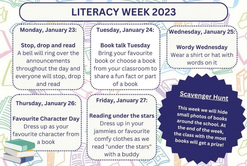 Literacy Week Horizon Elementary